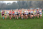 Womens under-17s and junior British Athletics Liverpool Cross Challenge, Sefton Park, Liverpool. Photo:  David T. Hewitson/Sports for All Pics
